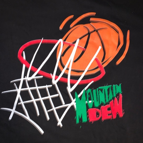 Vintage mtn dew T shirt - Picture 3 of 4